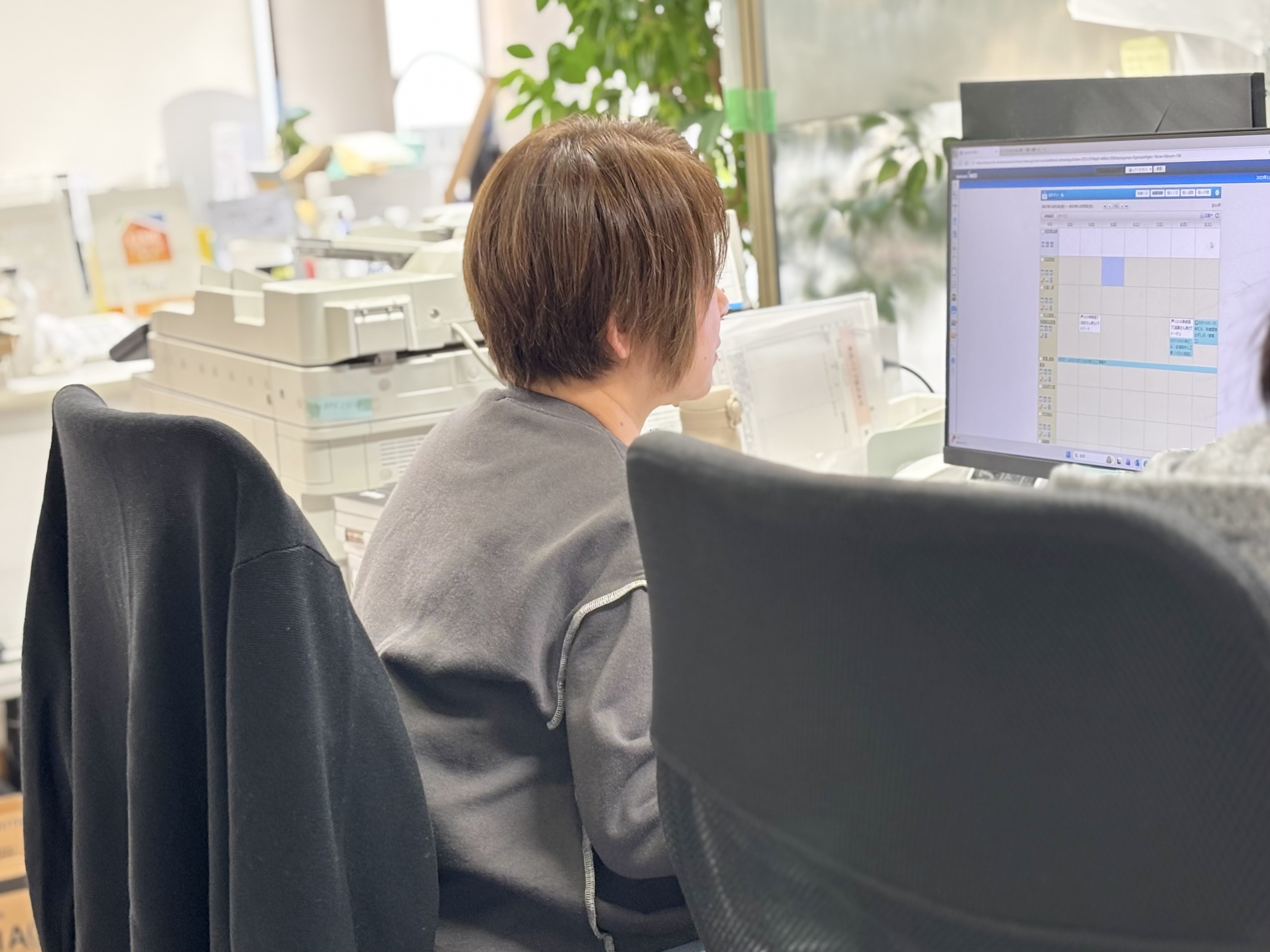 営業事務の様子